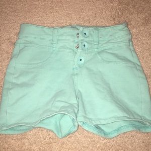 Cute aqua shorts!